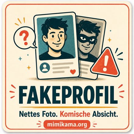 Mimikama-Stempel 40: Fakeprofil
