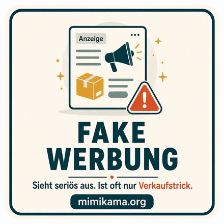 Mimikama-Stempel 42: Fake-Werbung