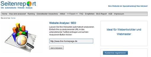 Seitenreport Seitwert ein Bewertungssystem für Webseiten – mimikama.org