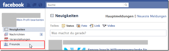 Freunde finden bei anderen Anbietern