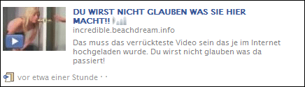 Du wirst nicht glauben was Sie hier macht