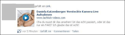 Daniela Katzenberger: Versteckte Kamera Live Aufnahmen