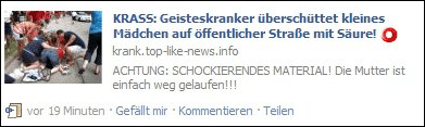KRASS: Geisteskranker überschüttet kleines Mädchen auf öffentlicher Straße mit Säure!