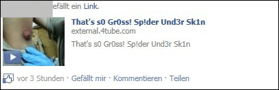 That's s0 Gr0ss! Sp!der Und3r Sk1n