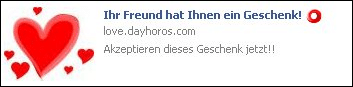 Ihr Freund hat Ihnen ein Geschenk