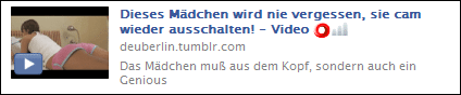 Dieses Mädchen wird nie vergessen, sie cam wieder ausschalten