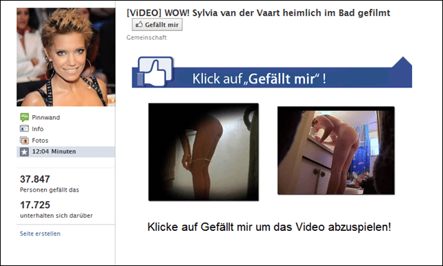 FAKE: Sylvie van der Vaart
