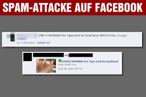 WARNUNG: SPAM ATTACKE AUF FACEBOOK durch diverse „SEX VIDEO LINKS“