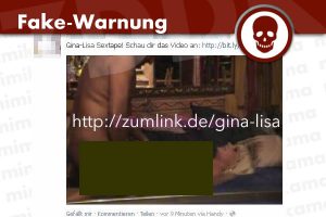 Warnung: Das Gina-Lisa Sextape auf Facebook