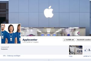 „APPLECENTER“ und „Mein iPad4“ – Fake auf Facebook (Handyabofalle)