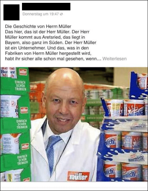 Die Geschichte von Herrn Müller