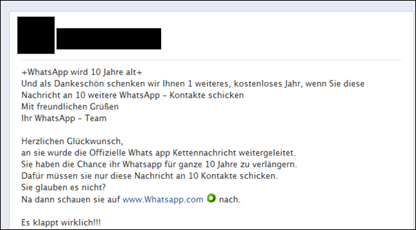 WhatsApp wird 10 Jahre alt