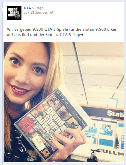 GTA 5 Gewnnspiel