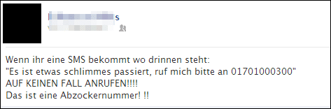 Es ist etwas schlimmes passiert, Ruf mich bitte an… Es ist etwas schlimmes passiert, Ruf mich bitte an…