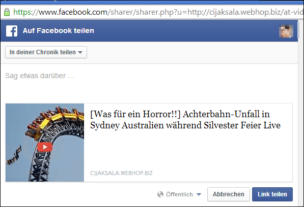 Achterbahn-Unfall in Sydney Australien während Silvester Feier