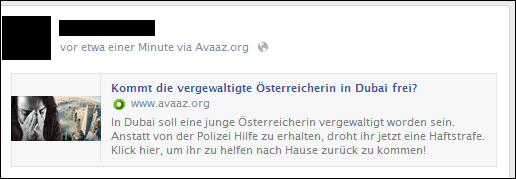 Dubai - Vergewaltigte Österreicherin freilassen