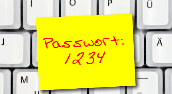 Passwort: 1234