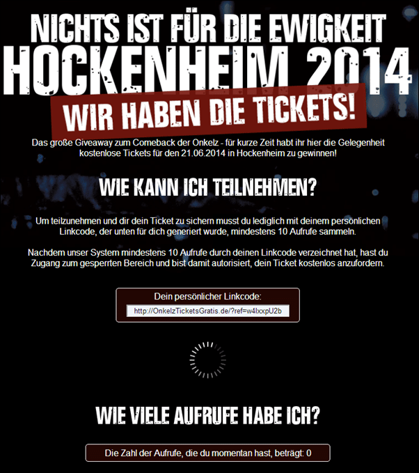 GRATIS Böhse Onkelz Tickets 2014 - ABOFALLE auf Facebook