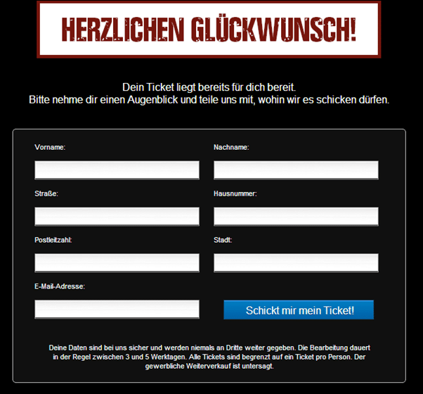 GRATIS Böhse Onkelz Tickets 2014 - ABOFALLE auf Facebook