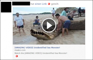 Video: See-Monster gefunden? (Fake)
