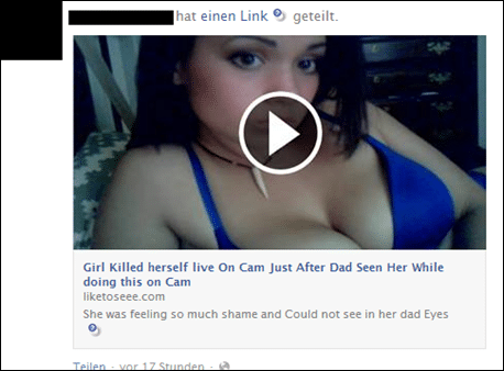 Girl Killed Herself Live on Cam Just After Dad Seen Her While Doing This on Cam