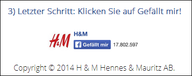 150€ H&M Gutscheinkarte 