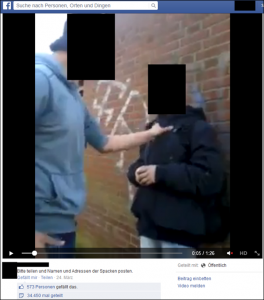 Info zum Video, in welchem ein Junge verprügelt wird.