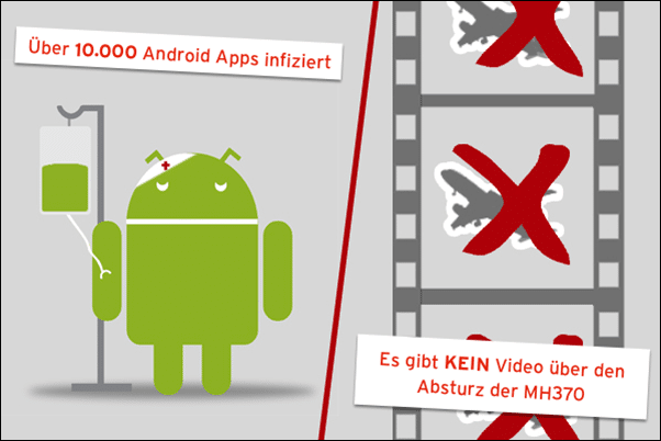 Aktuelle Bedrohungen: 10.000 Android-Apps gef&auml;hrdet