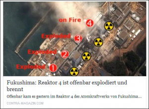 Ist der Reaktor 4 in Fukushima explodiert?