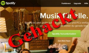Musik-Streamingdienst Spotify gehackt
