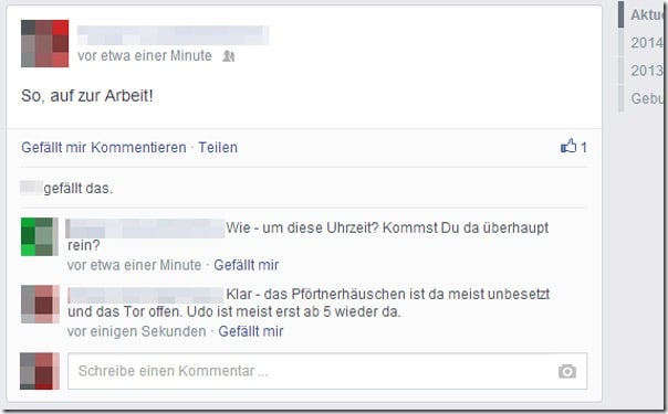Irgendwann kommt die Freundschaftsanfrage