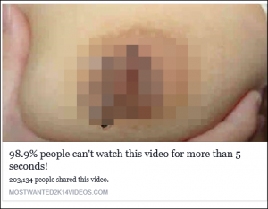 Analyse zu dem Video: “98,9% people can’t watch this video for more than 5 seconds!”