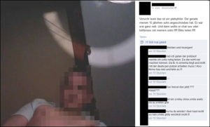 Facebook: “Vorsicht leute das ist ein pädophiler.” (sic!)