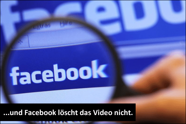Ein Kind wird mehrfach überfahren - und Facebook löscht das Video nicht.