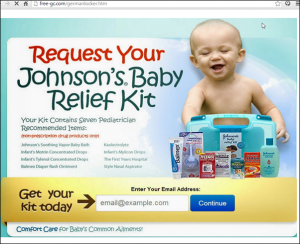 Was hat ein kostenloses Johnson Baby Relief-Kit mit der Fussball-WM in Brasilien zu tun?