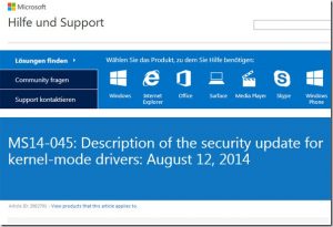 Windows Update KB 2982791 birgt Fehler – Doch besser löschen!