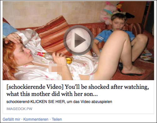 Aufklärung zu dem Video „…what this mother did with her son“