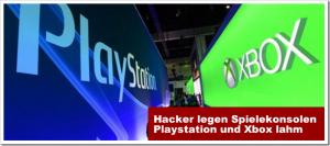 Hacker legen Spielekonsolen Playstation und Xbox lahm. Dienst fast vollständig wiederhergestellt.