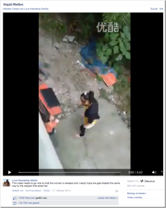 Stupid Mother. Stiefmutter aus China schlägt Ihr Kind. Ein Video auf Facebook sorgt abermals für emotionale Aufregung.
