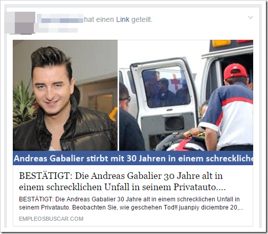 Andreas Gabalier stirbt angeblich bei einem schrecklichen Unfall!