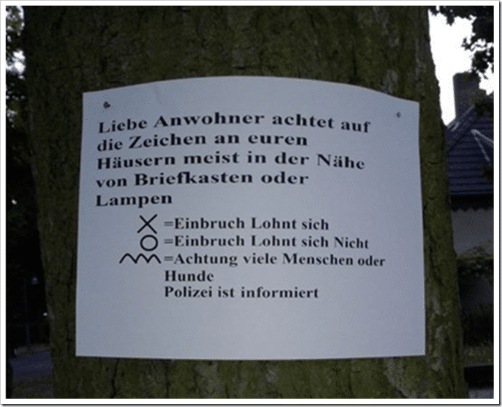 Gaunerzinken