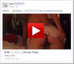 Trojaner-Warnung: WTFF! Naked Video / Private Video