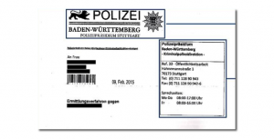 Polizei warnt vor Betrugsmasche mit falschen Briefen der Polizei