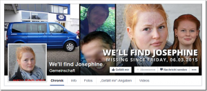 Josephine – 14-jähriges Mädchen wird vermisst (Update)