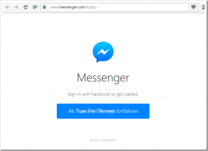 Facebook-Messenger für den Browser ist da. Auslagerung des Chats auf eine eigene Webseite.