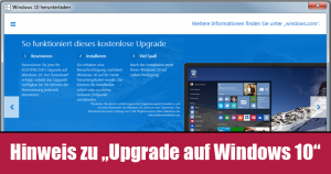 Kostenloses Upgrade auf Windows 10: kein Fake!
