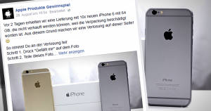 Die “Apple Produkte Gewinnspiel” Facebook-Seite die 10 neue iPhones mit 64 GB verlost!