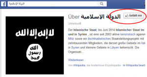 Fast 24.000 Facebook-Nutzer sind (wurden) ungewollt Fan der “IS”