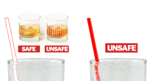 Trinkhalme und Gläser sollen vor sexuellen Missbrauch schützen?