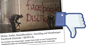 Anschlag auf die Facebook-Zentrale in Hamburg (Zeugenaufruf)